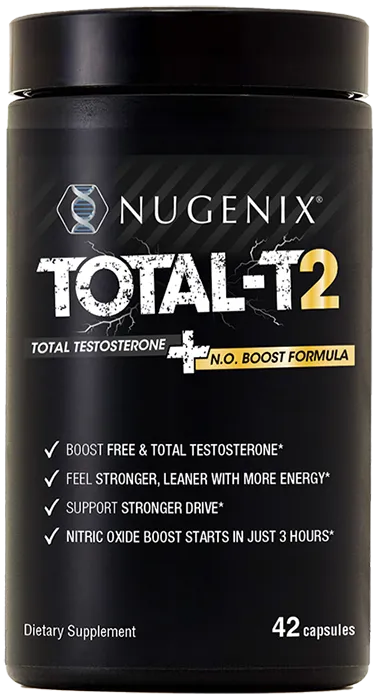 Bottle of Nugenix Total-T2